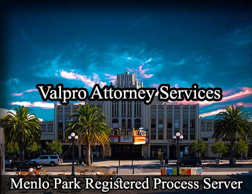 Menlo Park California Registered Process Server