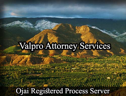 Ojai California Registered Process Server