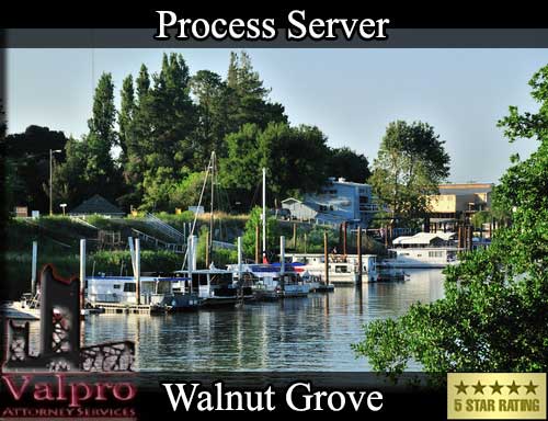 Walnut Grove California Registered Process Server