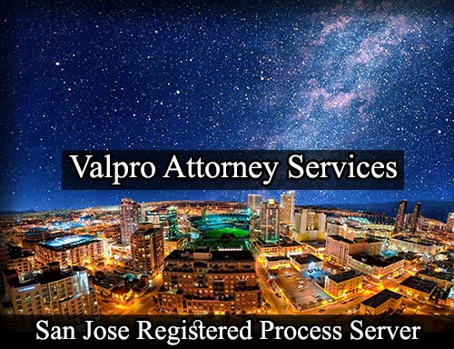 San Jose California Registered Process Server