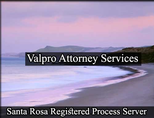 Santa Rosa California Registered Process Server