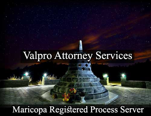 Maricopa California Registered Process Server