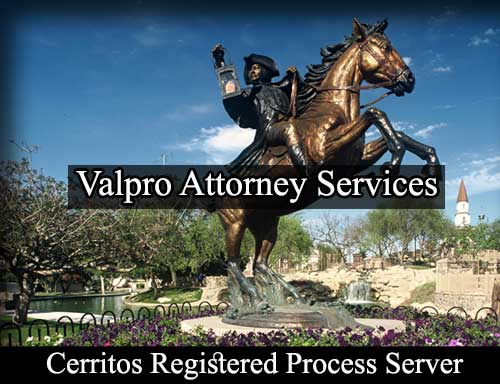 Cerritos California Registered Process Server