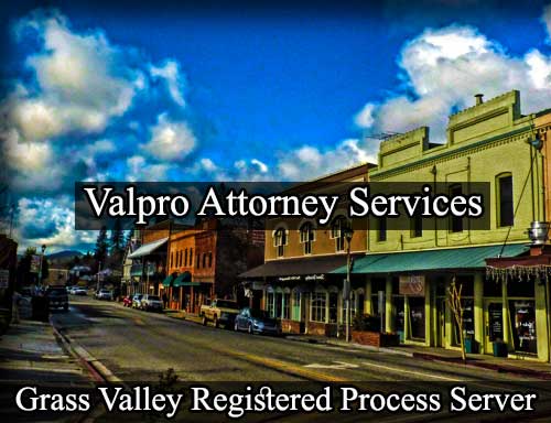 Grass Valley Registered Process Server