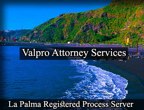 La Palma Registered Process Server