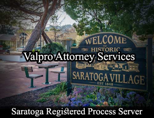 Saratoga Registered Process Server