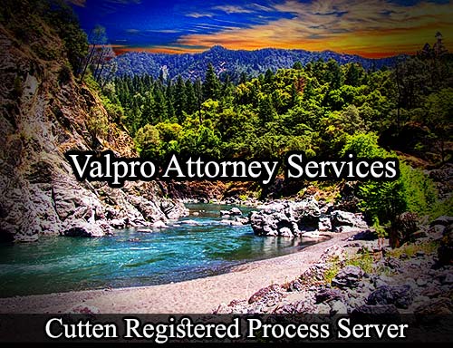 Cutten California Registered Process Server Valpro Attorney Services