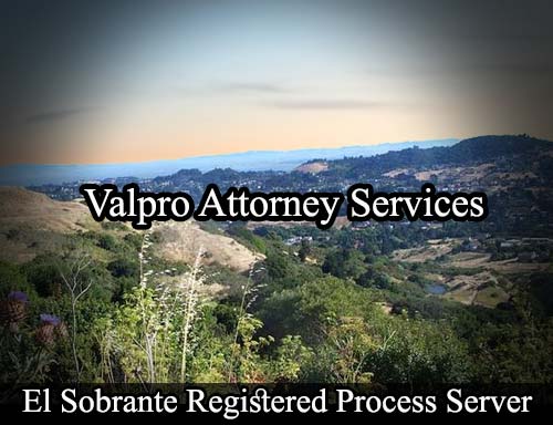 El Sobrante California Registered Process Server