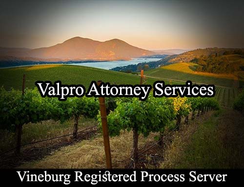 Vineburg California Registered Process Server