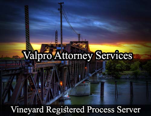 Vineyard California Registered Process Server