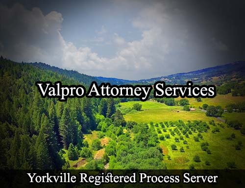 Yorkville California Registered Process Server