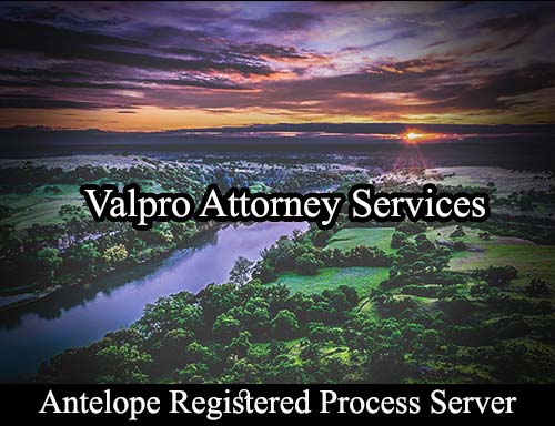 Antelope California Registered Process Server